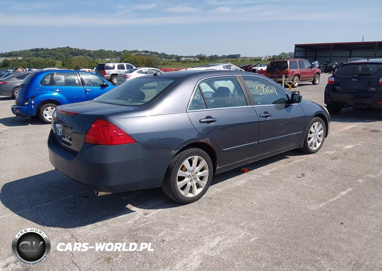 2007 Honda Accord 3.0 Ex VIN:1HGCM66527A055062 - 4