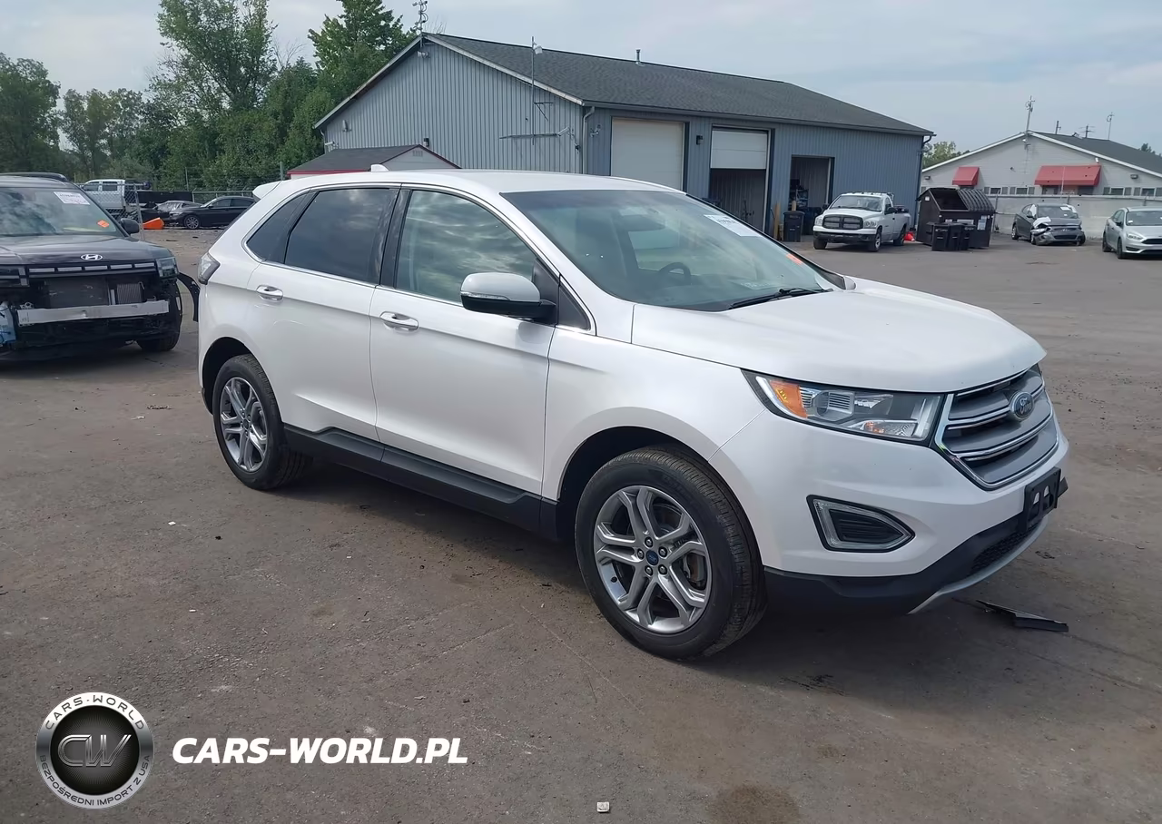 2017 Ford Edge Titanium VIN:2FMPK4K89HBB51637 - 1