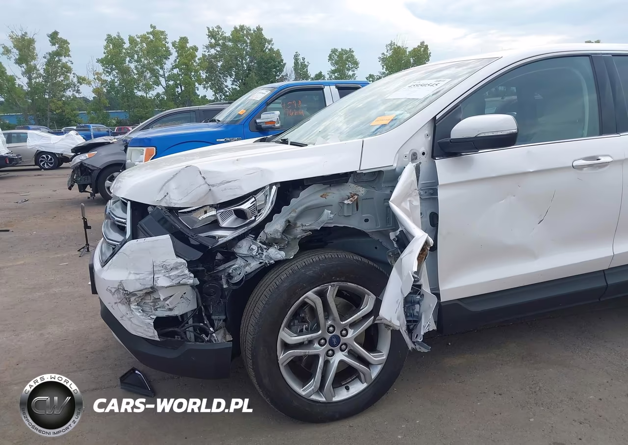 2017 Ford Edge Titanium VIN:2FMPK4K89HBB51637 - 17