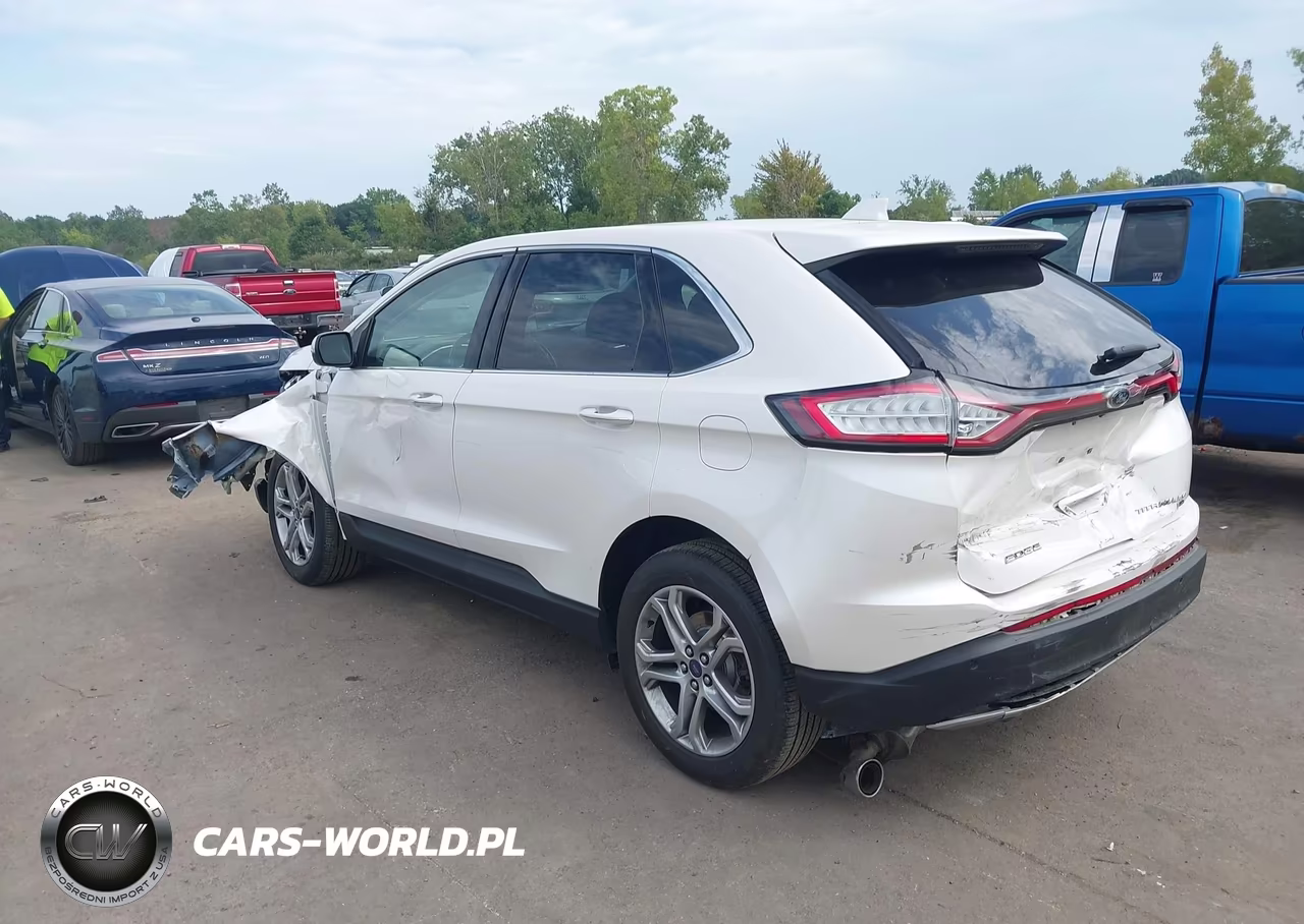 2017 Ford Edge Titanium VIN:2FMPK4K89HBB51637 - 3