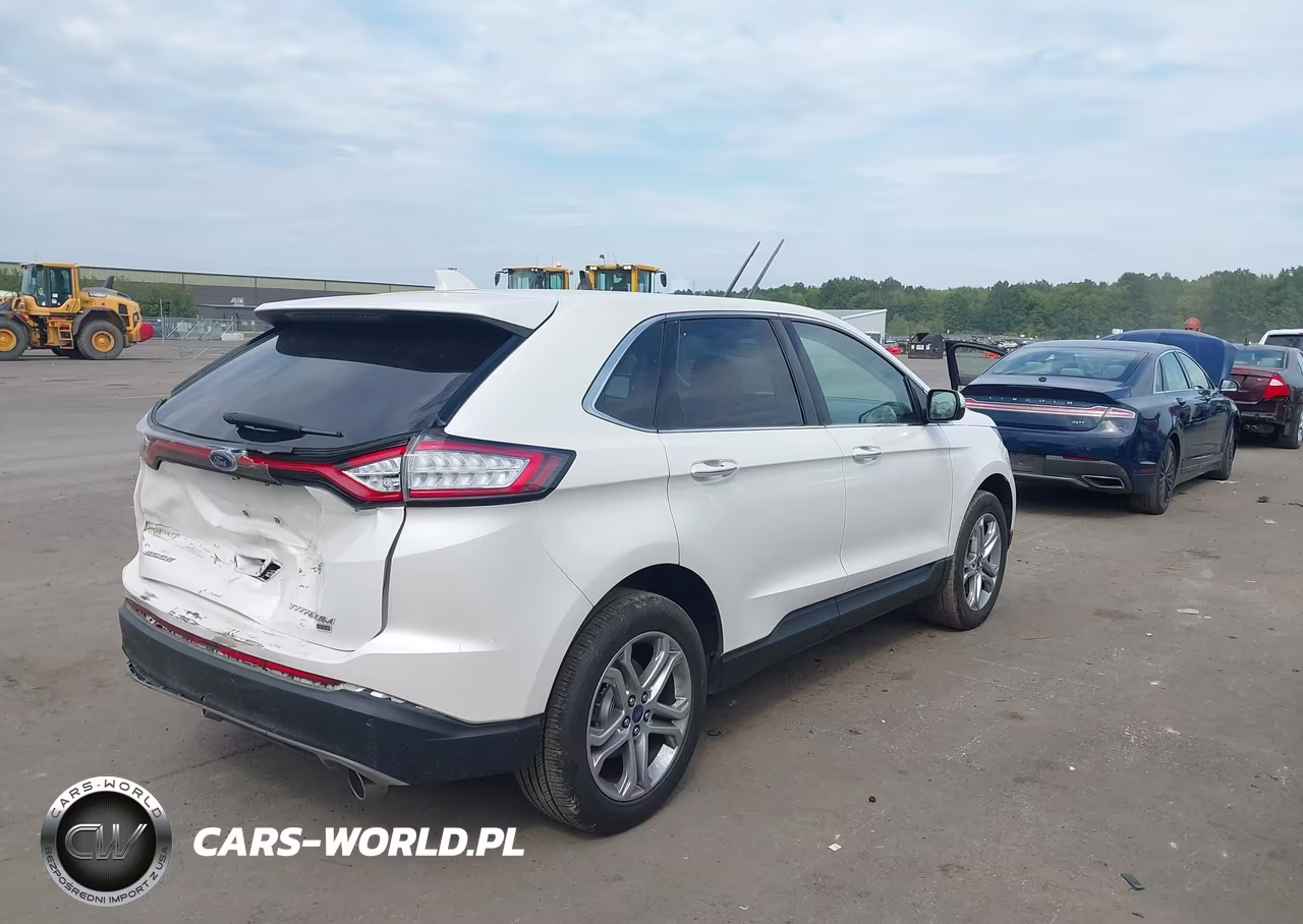 2017 Ford Edge Titanium VIN:2FMPK4K89HBB51637 - 4