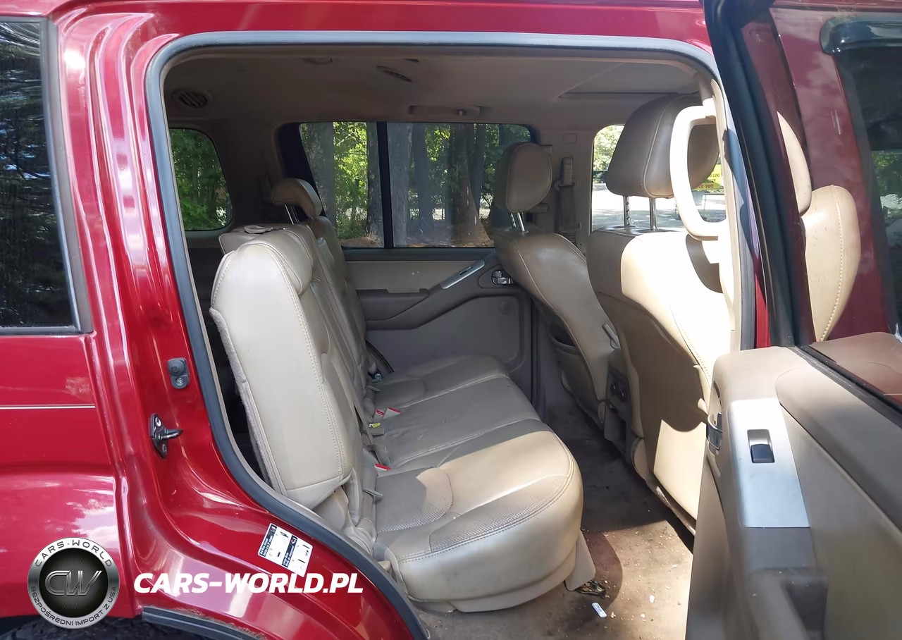 2008 Nissan Pathfinder Se VIN:5N1AR18B98C652594 - 8
