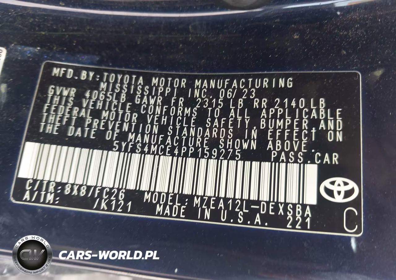 2023 Toyota Corolla Se VIN:5YFS4MCE4PP159275 - 9