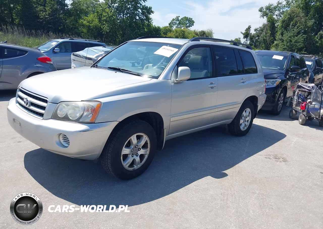 2002 Toyota Highlander V6 VIN:JTEHF21A620074459 - 2