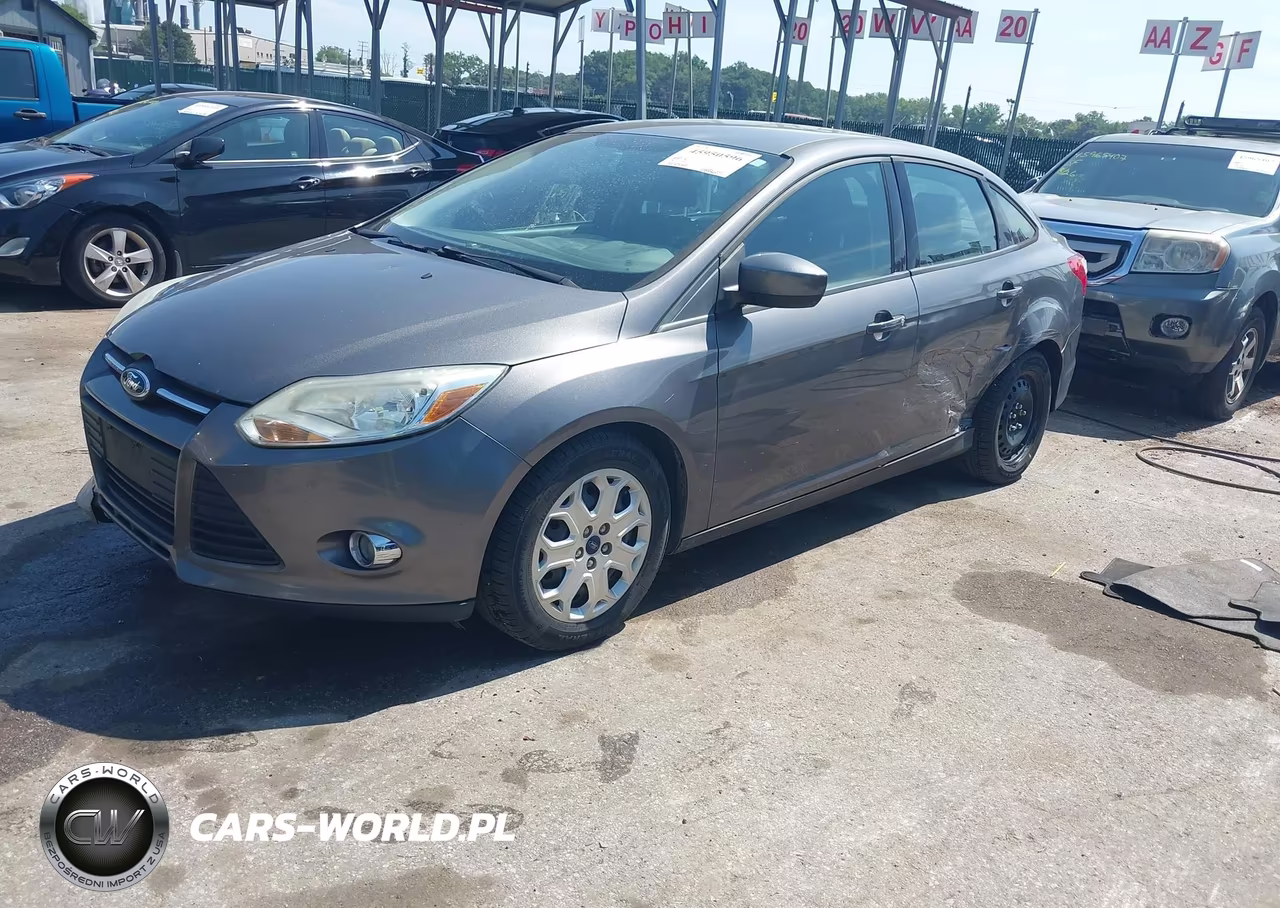 2012 Ford Focus Se VIN:1FAHP3F28CL445023 - 2