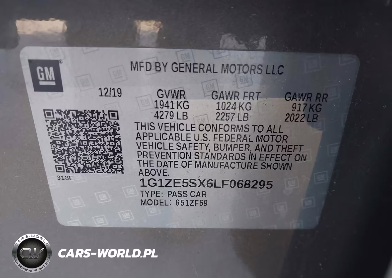 2020 Chevrolet Malibu Fwd Premier VIN:1G1ZE5SX6LF068295 - 9
