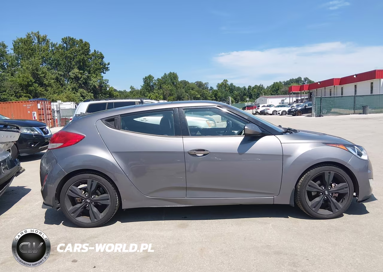2013 Hyundai Veloster Base W-Black VIN:KMHTC6AD9DU102030 - 6
