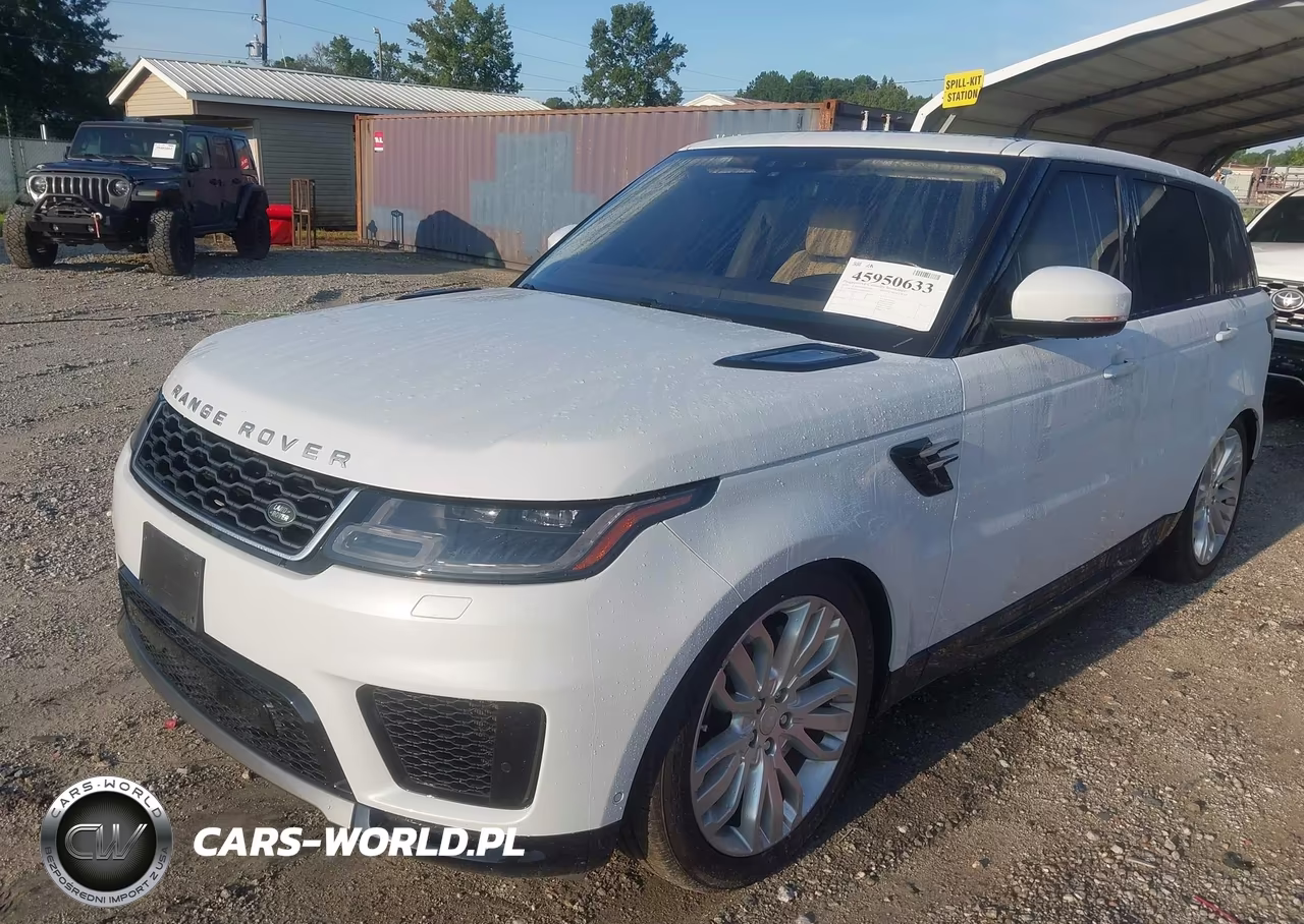 2019 Land Rover Range Rover Sport Hse VIN:SALWR2RV2KA838949 - 2