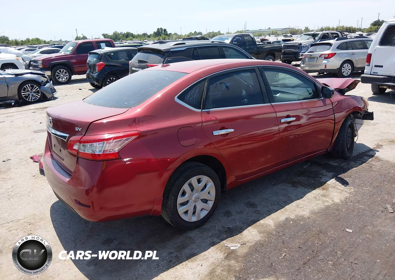 2015 Nissan Sentra Sv VIN:3N1AB7AP9FL690722 - 4