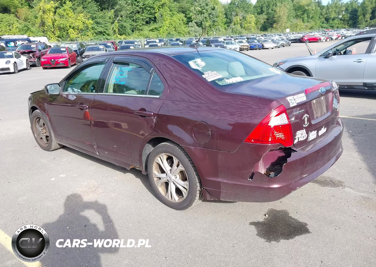 2012 Ford Fusion Se VIN:3FAHP0HA0CR227744 - 3