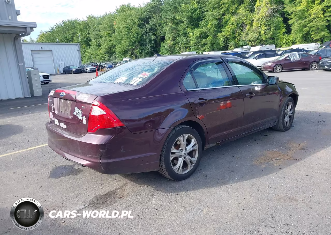 2012 Ford Fusion Se VIN:3FAHP0HA0CR227744 - 4