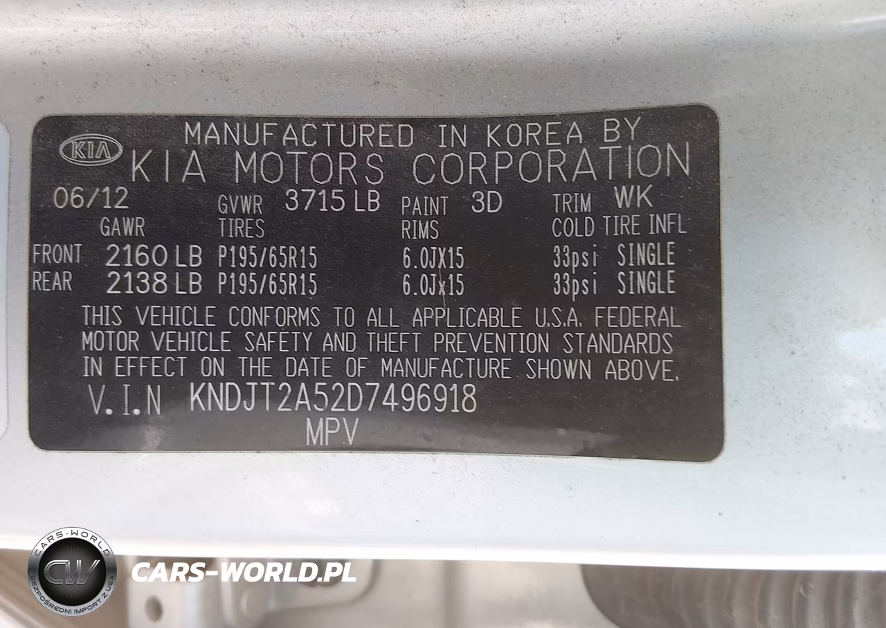 2013 Kia Soul VIN:KNDJT2A52D7496918 - 9