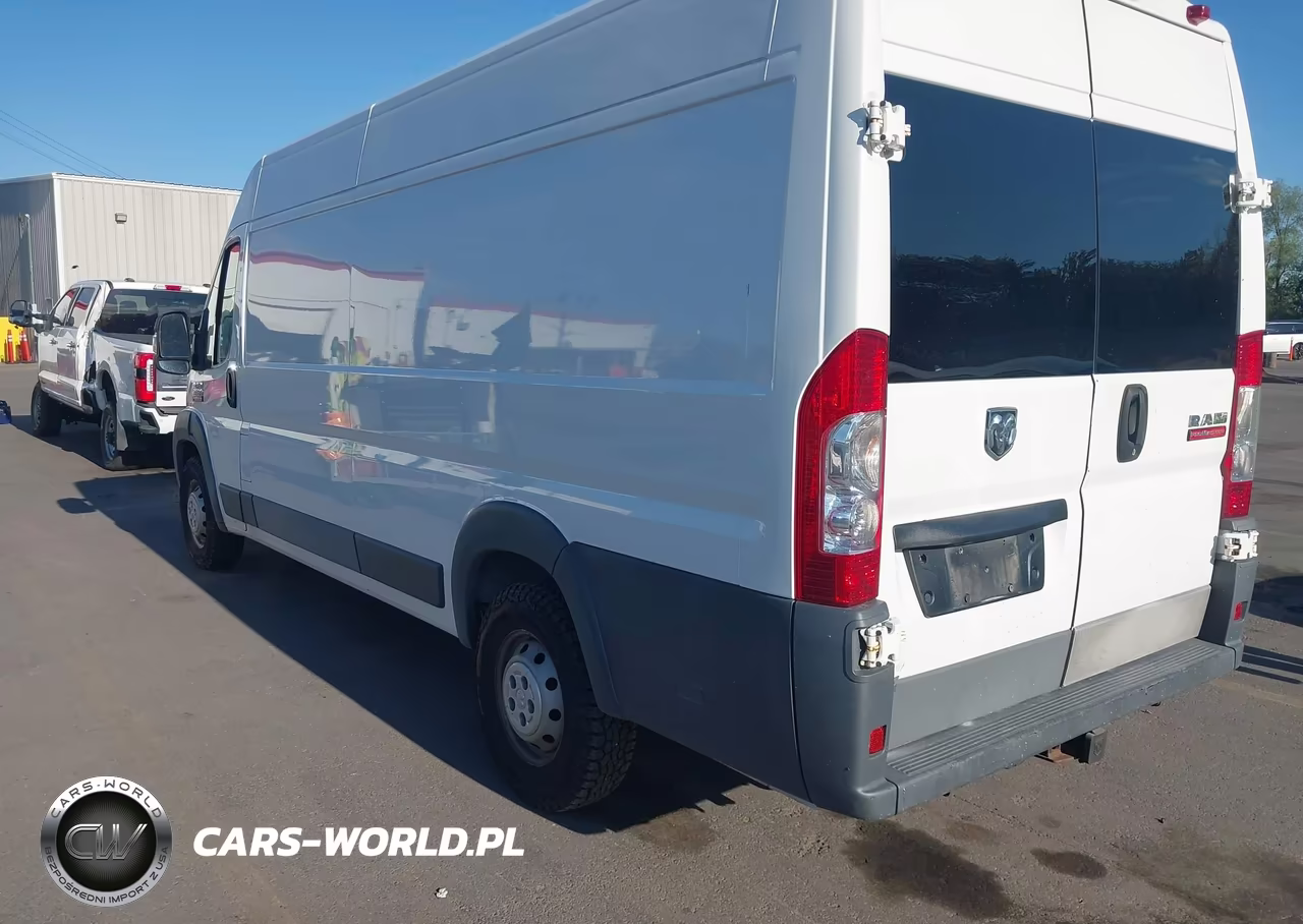 2015 Ram Promaster 3500 High Roof VIN:3C6URVJG3FE506820 - 3