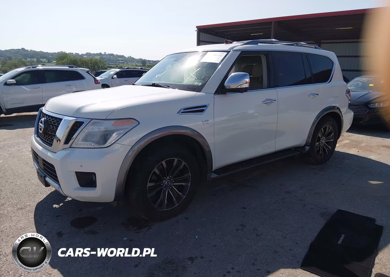 2017 Nissan Armada Platinum VIN:JN8AY2NC9H9508524 - 2