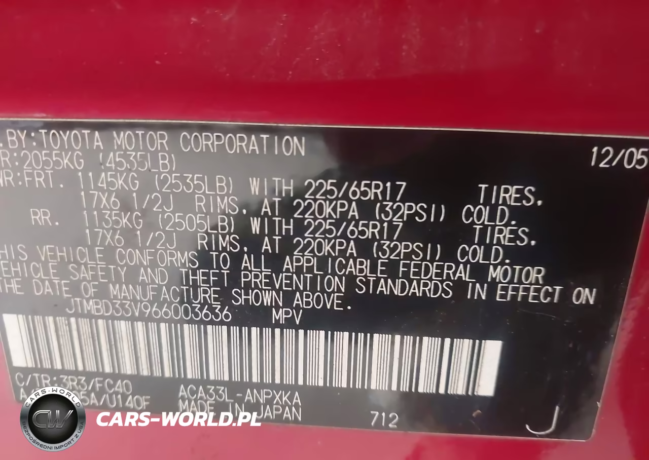 2006 Toyota Rav4 VIN:JTMBD33V966003636 - 9