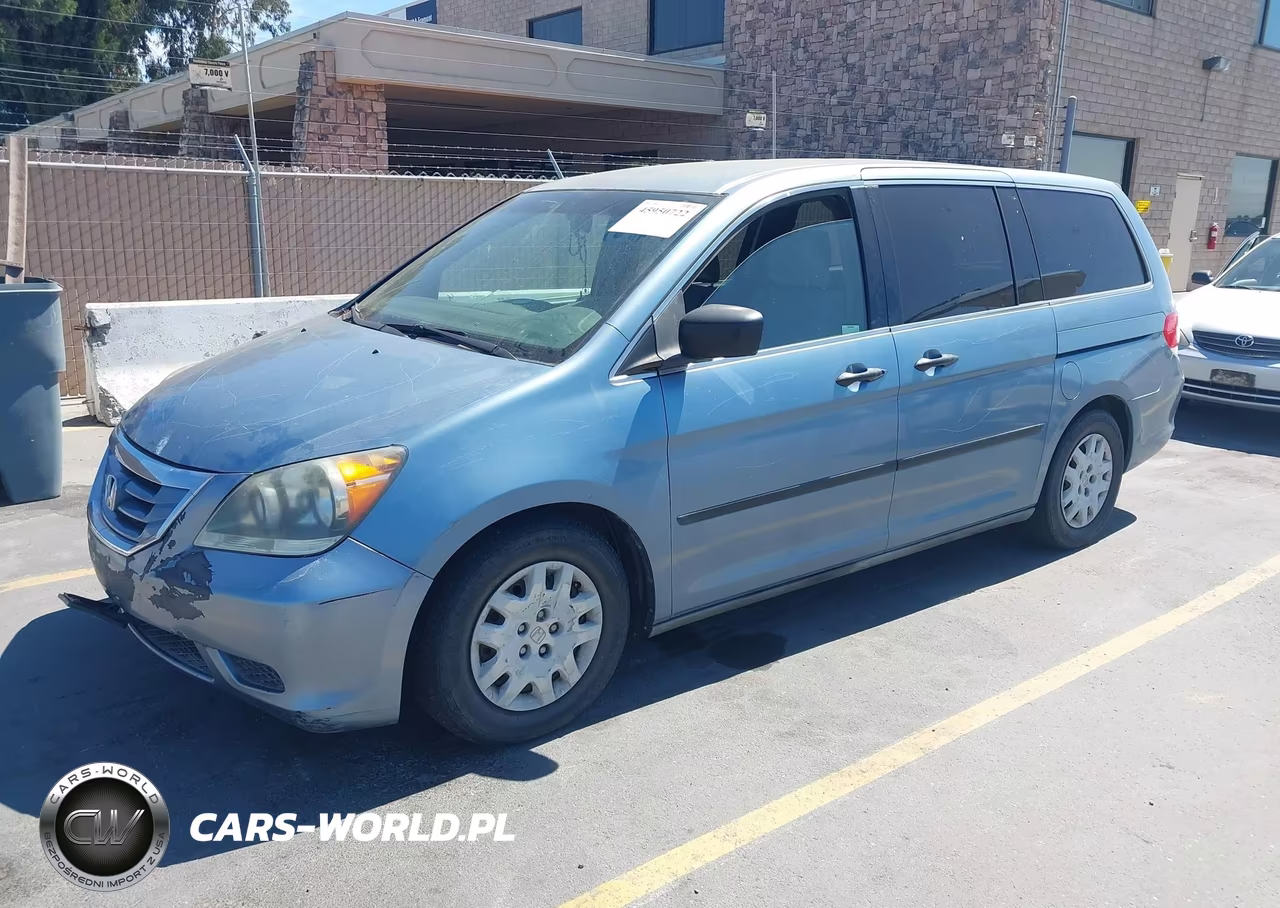 2010 Honda Odyssey Lx VIN:5FNRL3H29AB001754 - 2