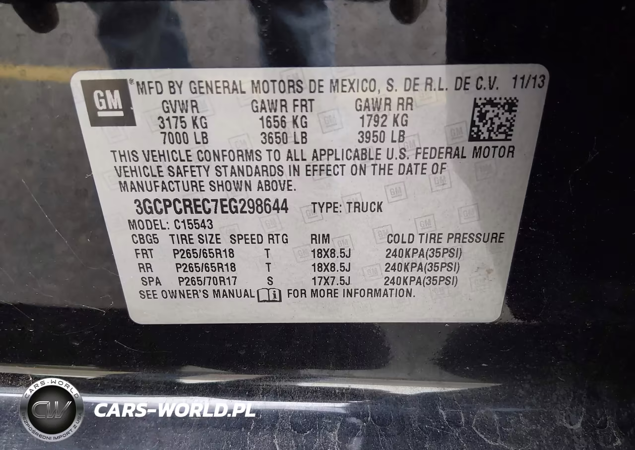 2014 Chevrolet Silverado 1500 1Lt VIN:3GCPCREC7EG298644 - 9