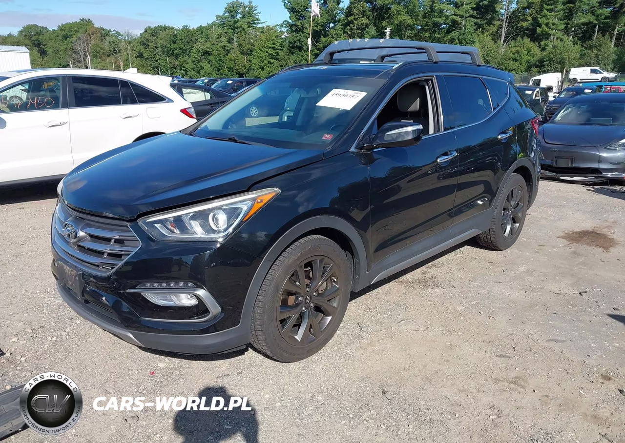2017 Hyundai Santa Fe Sport 2.0T Ultimate VIN:5XYZWDLA0HG484890 - 2