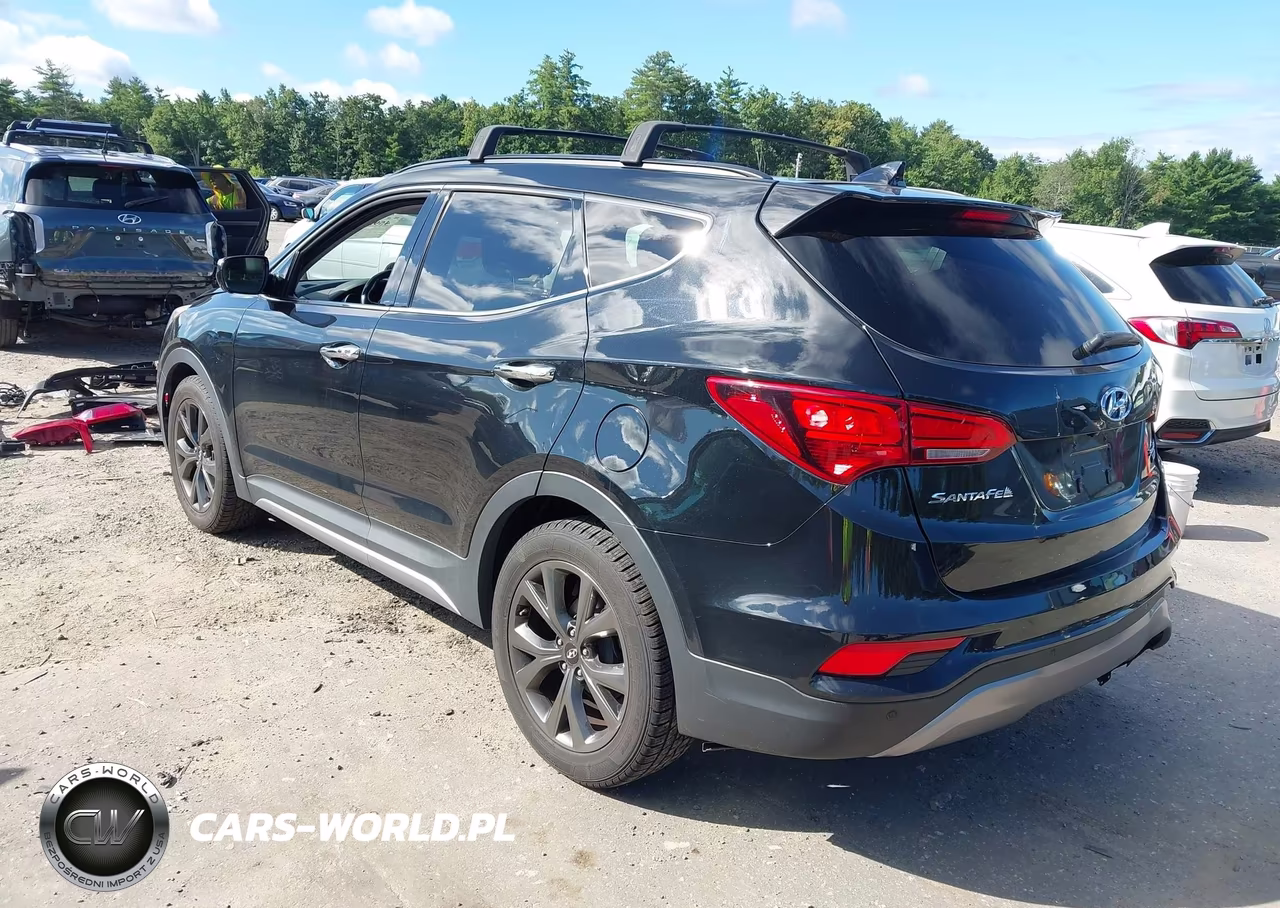 2017 Hyundai Santa Fe Sport 2.0T Ultimate VIN:5XYZWDLA0HG484890 - 3