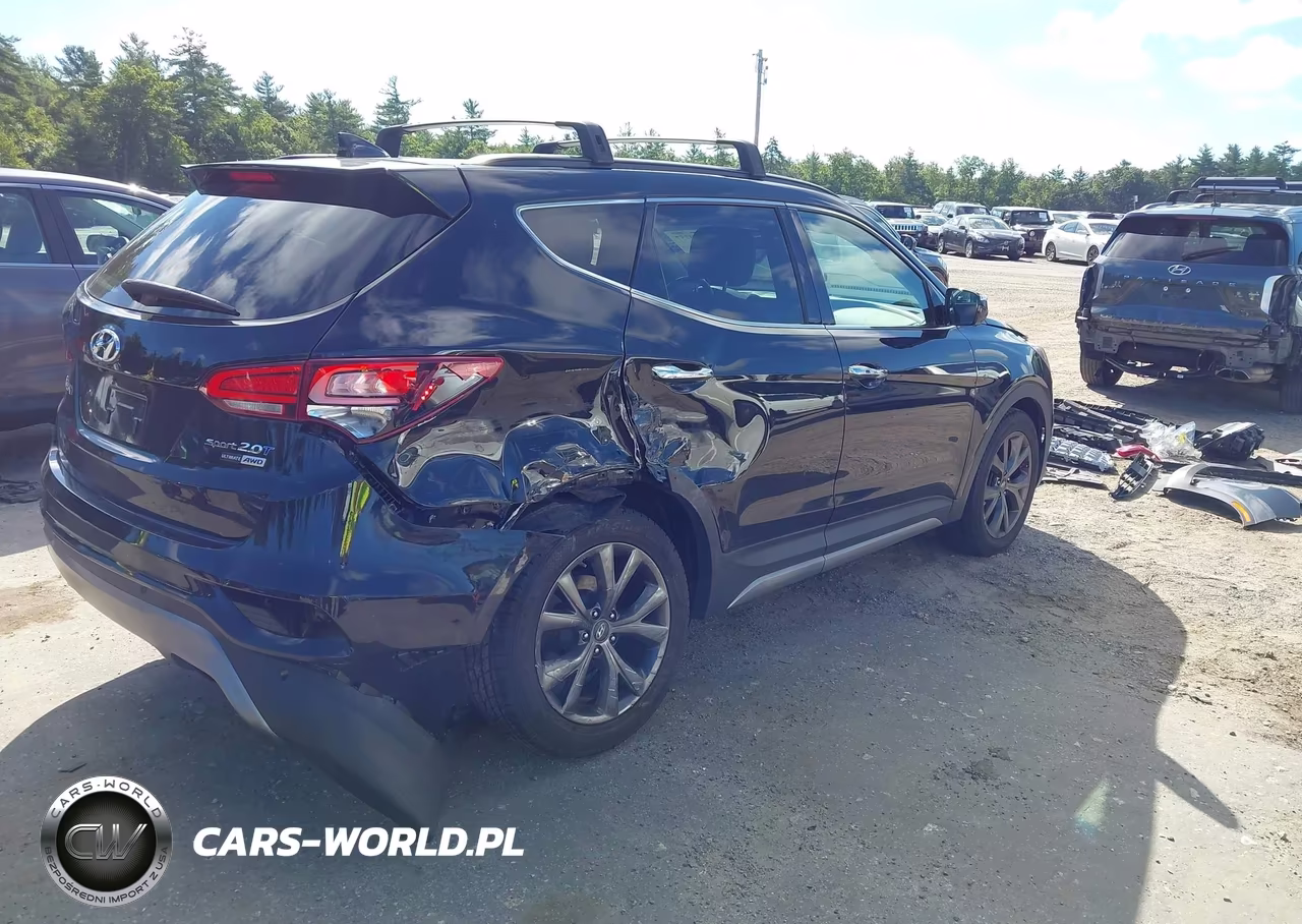 2017 Hyundai Santa Fe Sport 2.0T Ultimate VIN:5XYZWDLA0HG484890 - 4