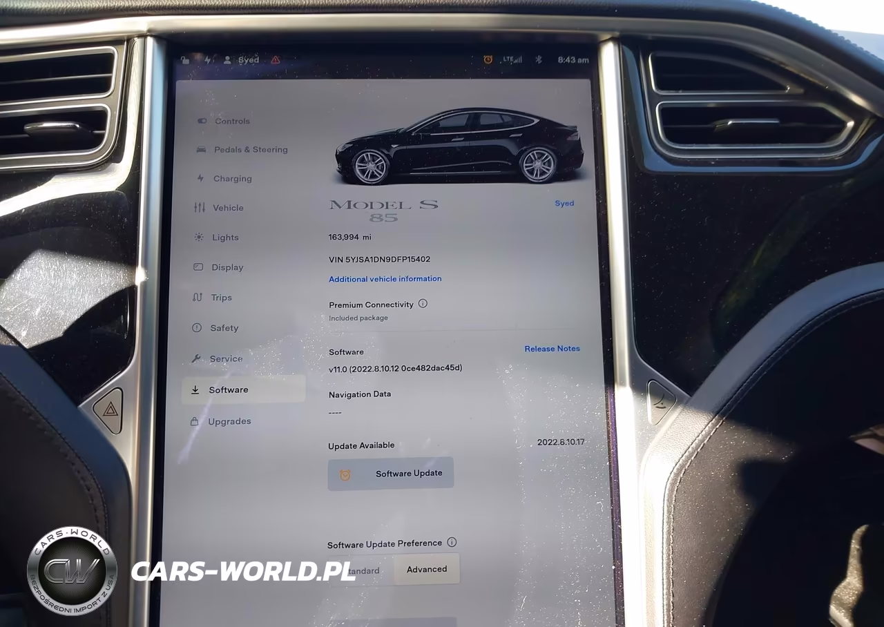 2013 Tesla Model S VIN:5YJSA1DN9DFP15402 - 17