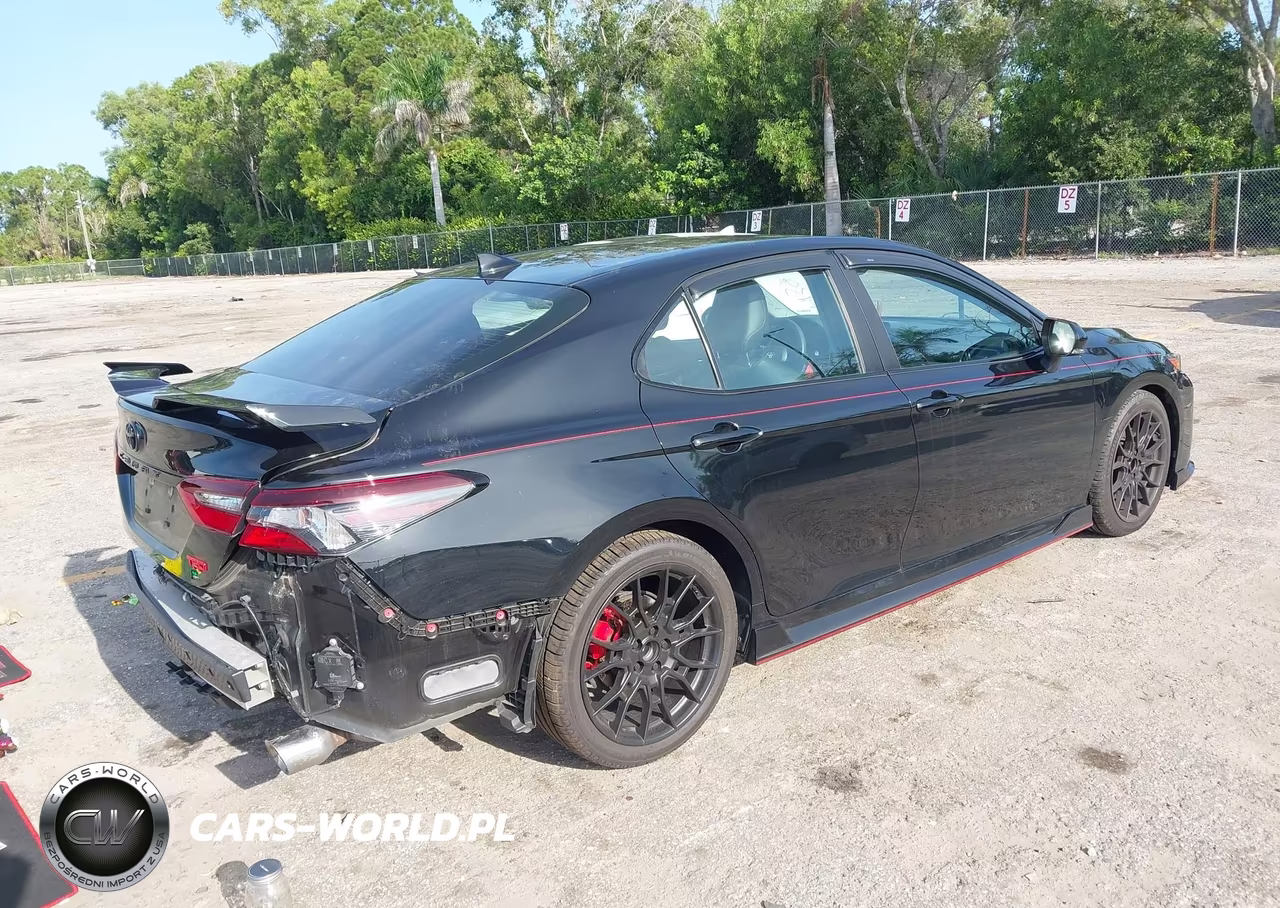 2022 Toyota Camry Trd VIN:4T1KZ1AK9NU064439 - 4