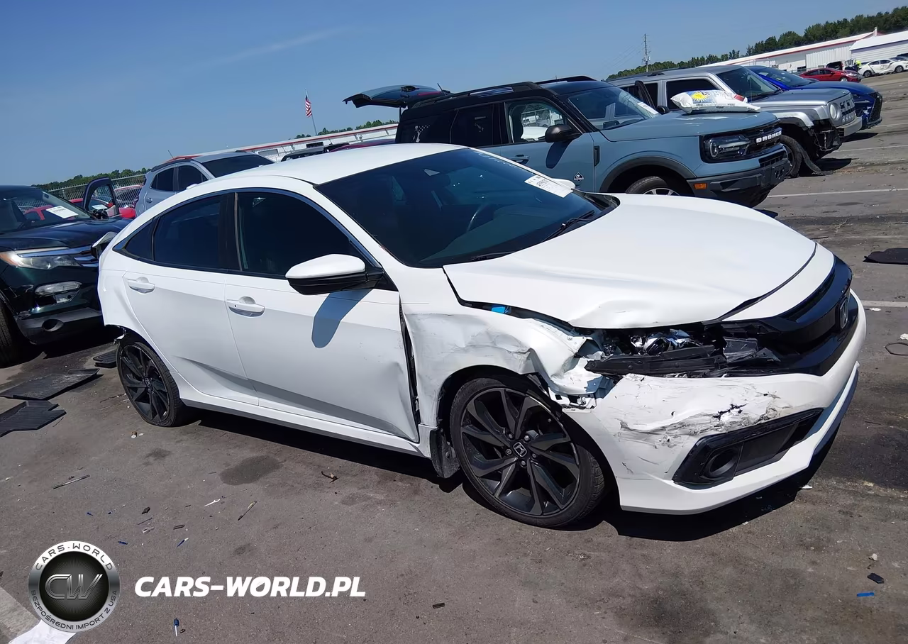 2020 Honda Civic Sport VIN:2HGFC2F87LH584277 - 14