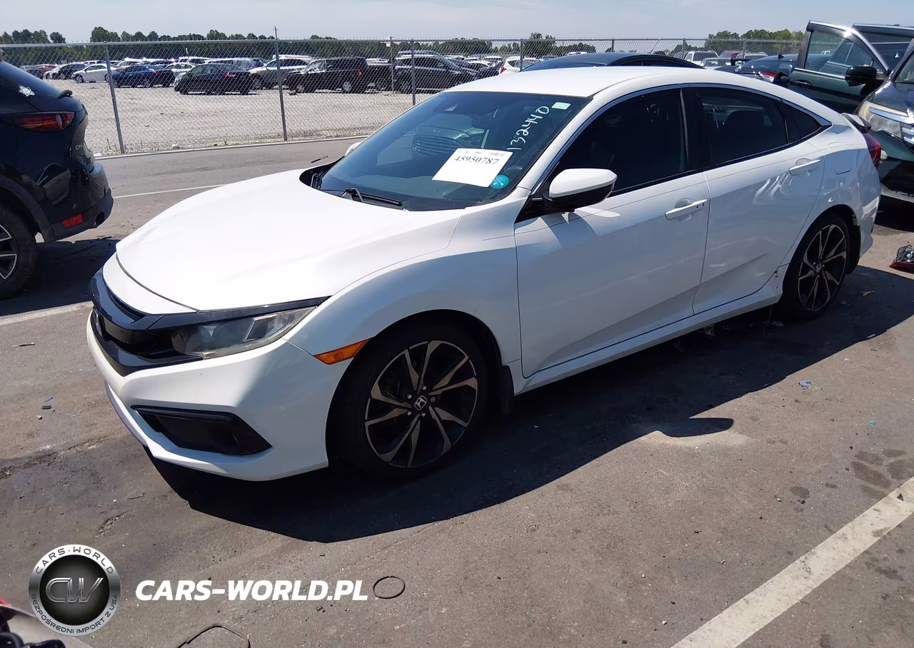 2020 Honda Civic Sport VIN:2HGFC2F87LH584277 - 2