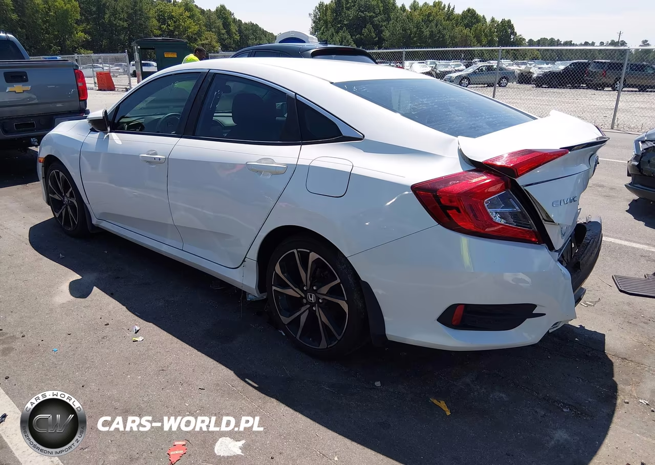 2020 Honda Civic Sport VIN:2HGFC2F87LH584277 - 3