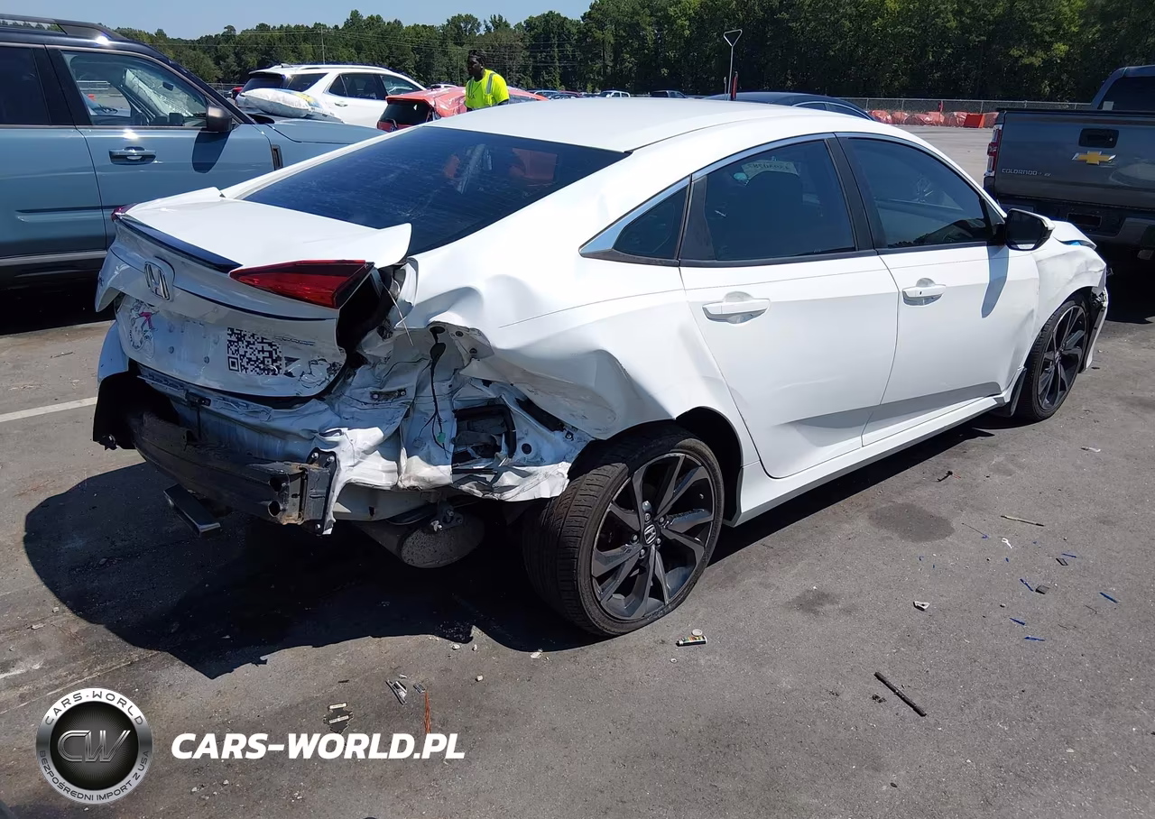 2020 Honda Civic Sport VIN:2HGFC2F87LH584277 - 4