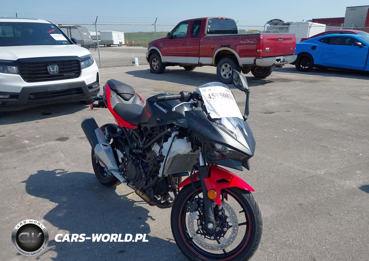 2025 Kawasaki Ex500 VIN:ML5EXGG10SDA66601 - 1