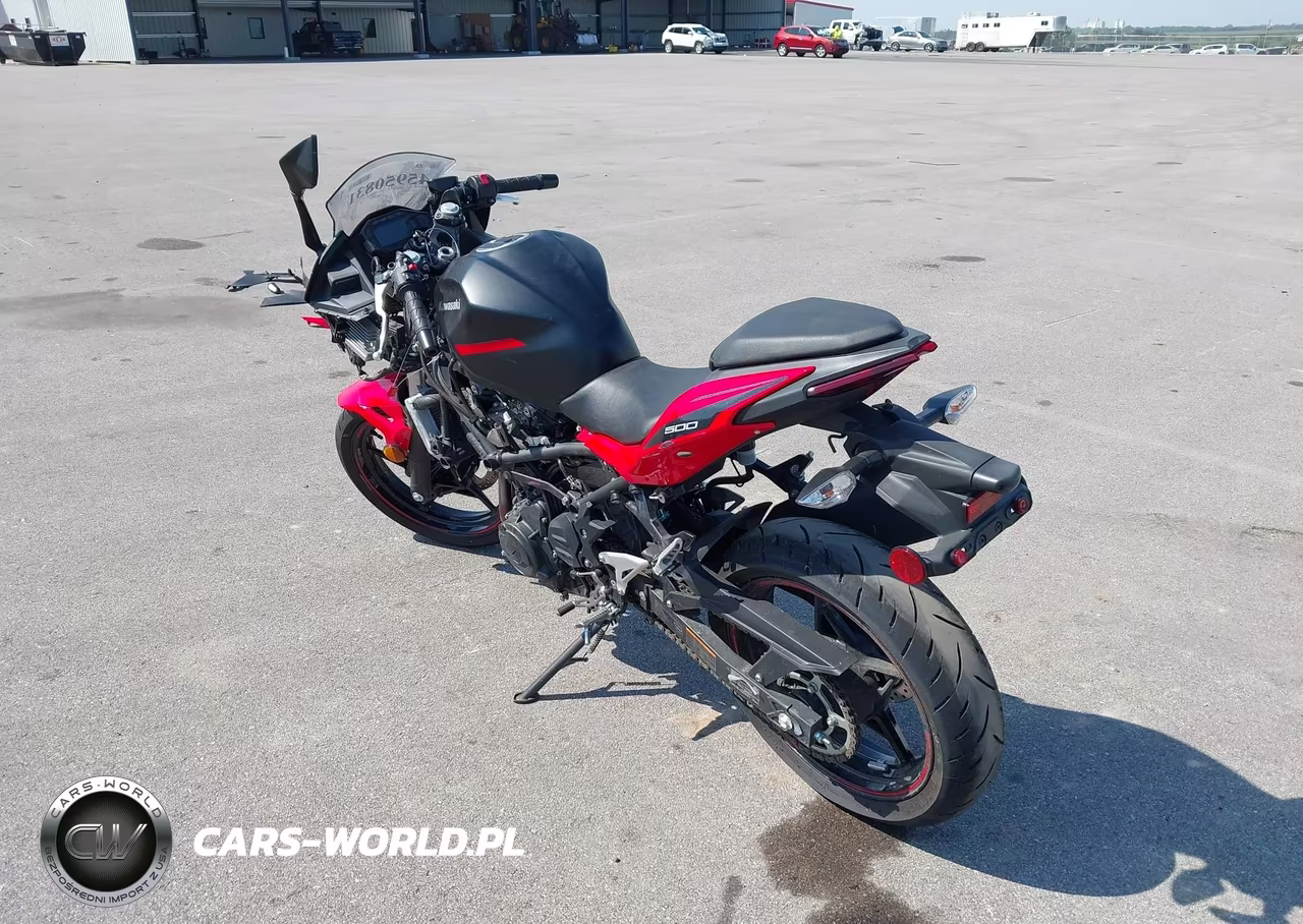 2025 Kawasaki Ex500 VIN:ML5EXGG10SDA66601 - 3