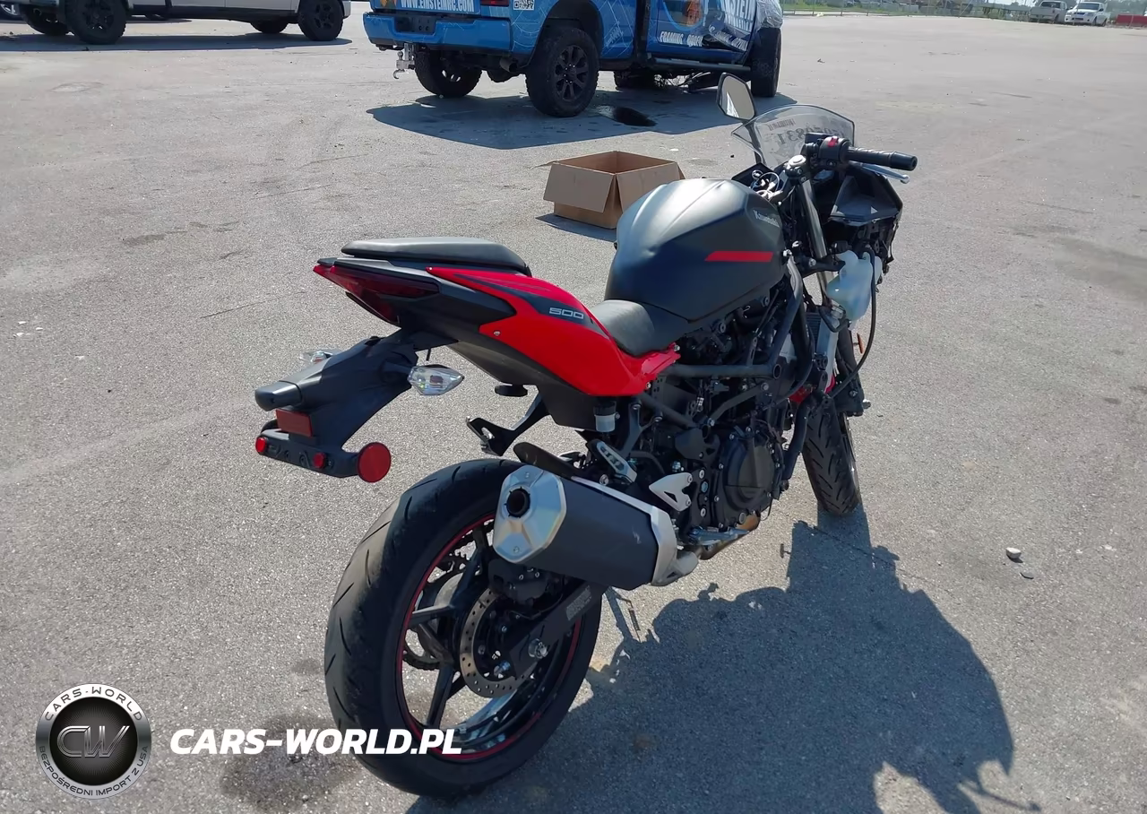2025 Kawasaki Ex500 VIN:ML5EXGG10SDA66601 - 4