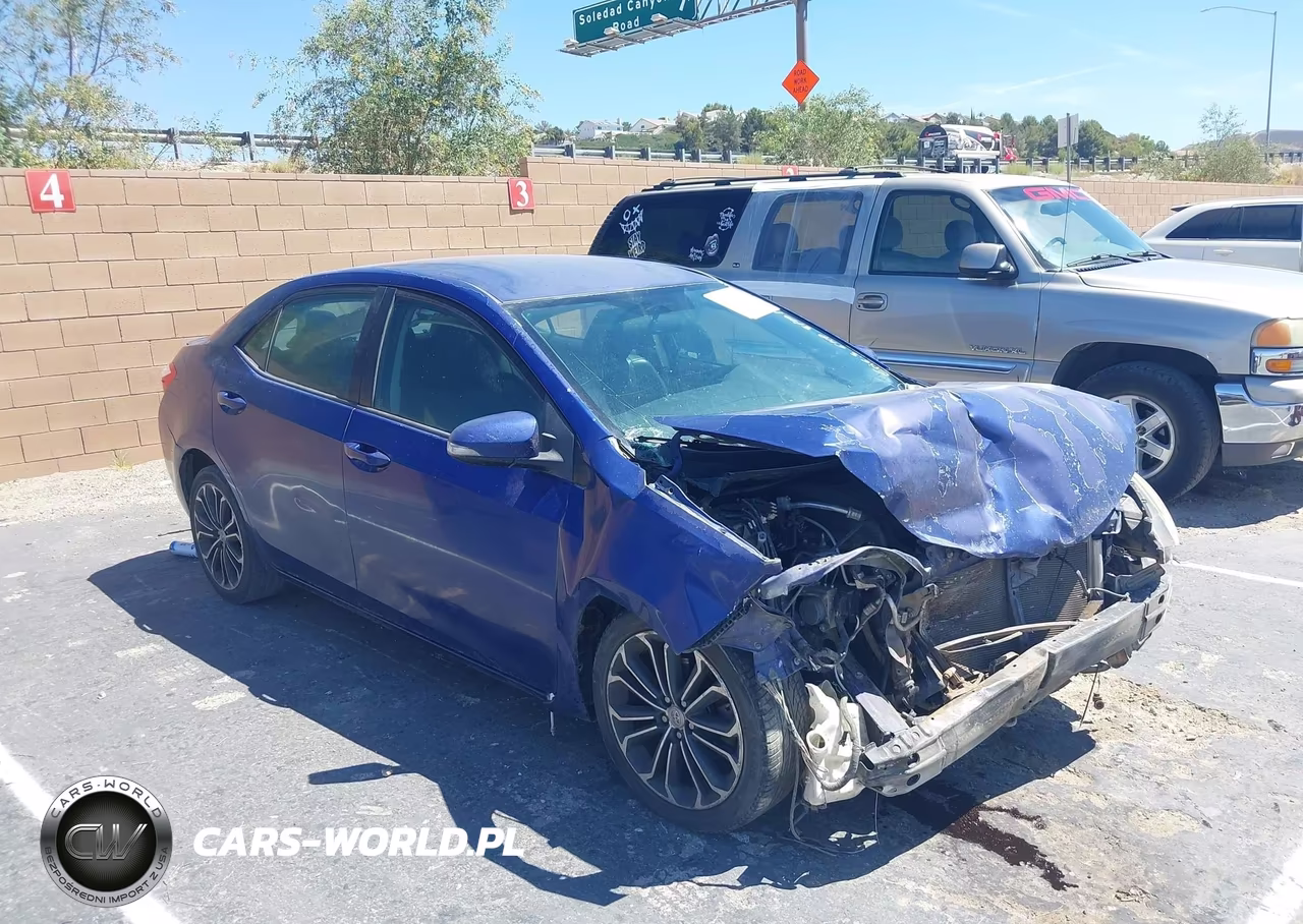 2015 Toyota Corolla S Plus VIN:5YFBURHE6FP331536 - 1
