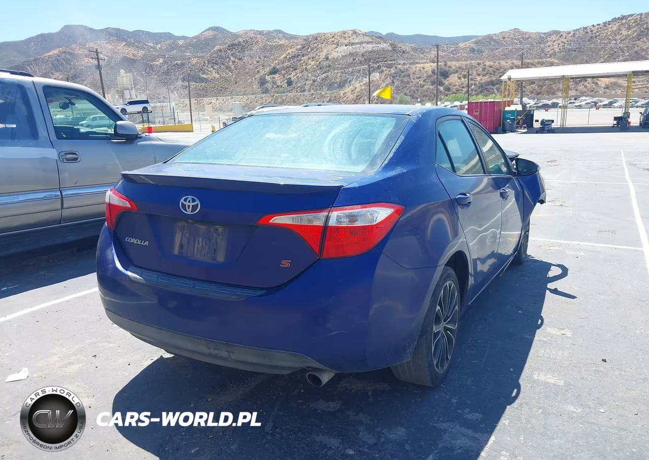 2015 Toyota Corolla S Plus VIN:5YFBURHE6FP331536 - 4