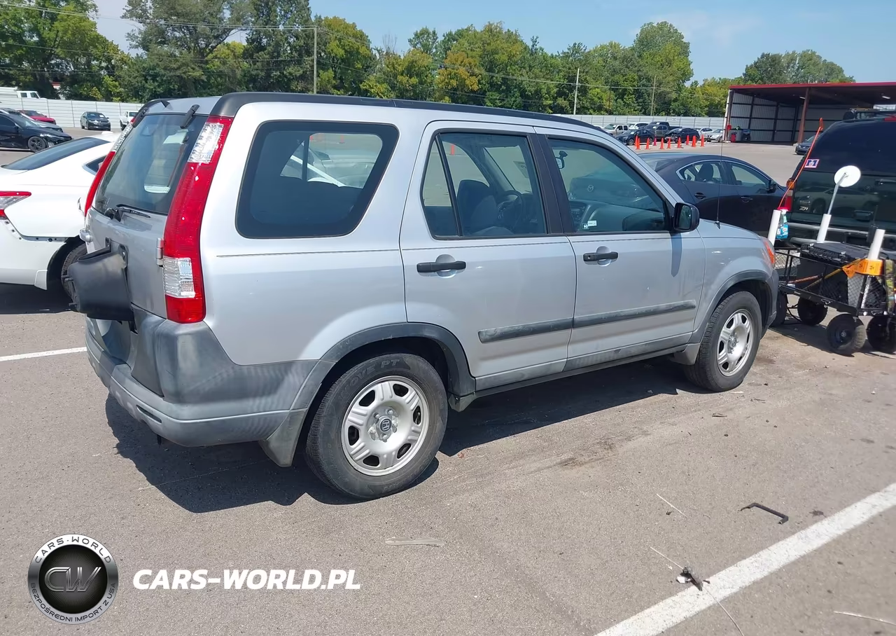 2006 Honda Cr-V Lx VIN:SHSRD68556U405546 - 4