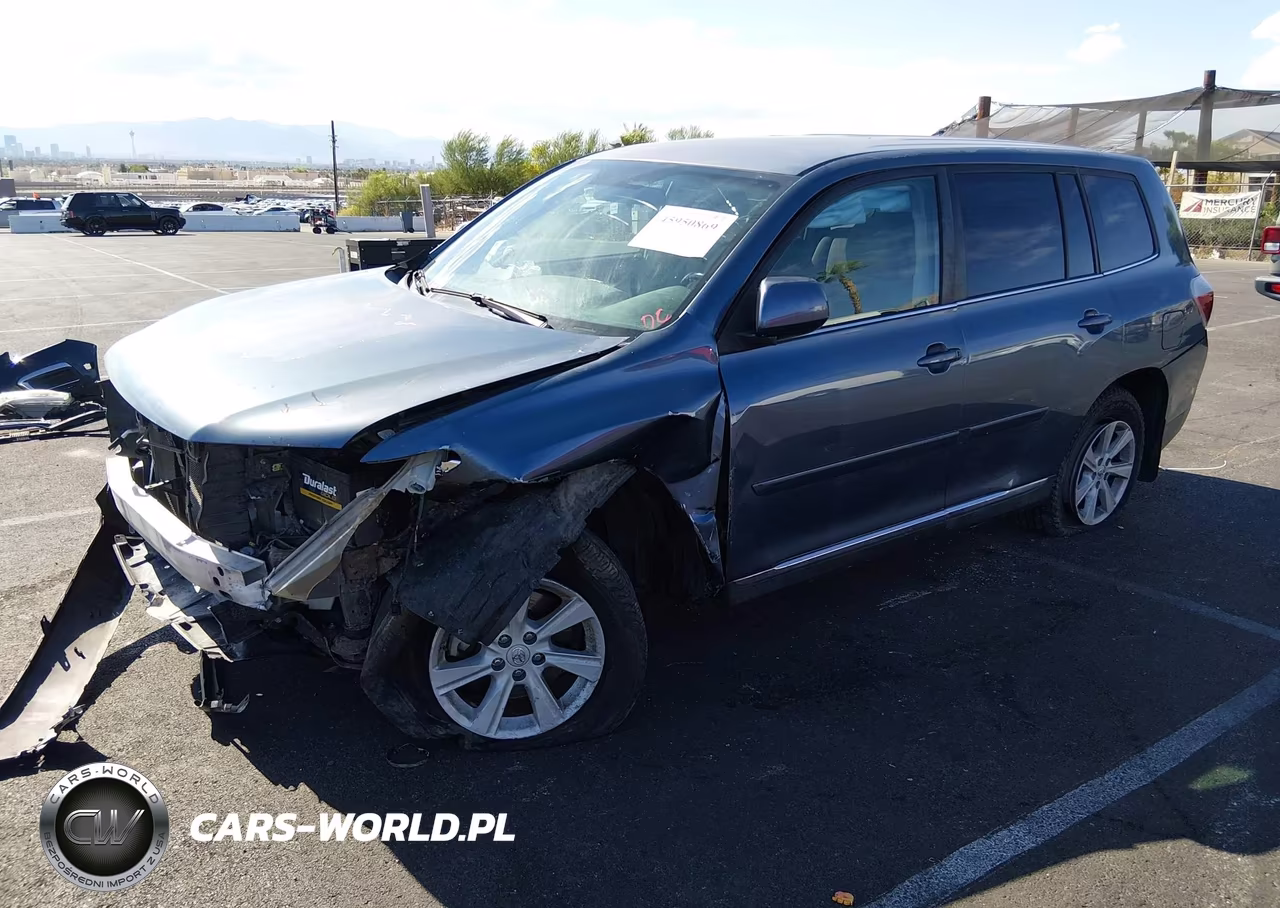 2013 Toyota Highlander VIN:5TDZA3EH3DS042072 - 2