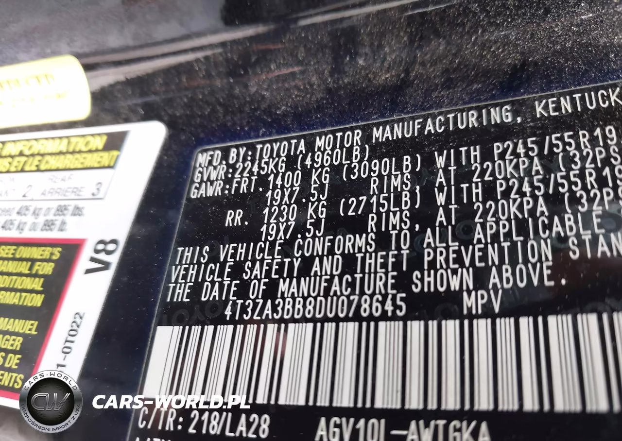 2013 Toyota Venza Xle VIN:4T3ZA3BB8DU078645 - 9