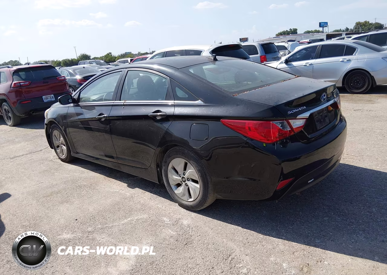 2014 Hyundai Sonata Gls VIN:5NPEB4AC8EH821230 - 3