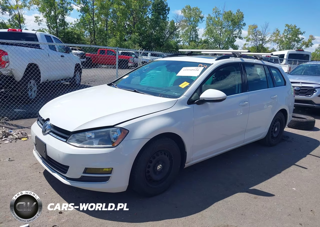 2016 Volkswagen Golf Sportwagen Tsi Se 4-Door VIN:3VWC17AU2GM515140 - 2