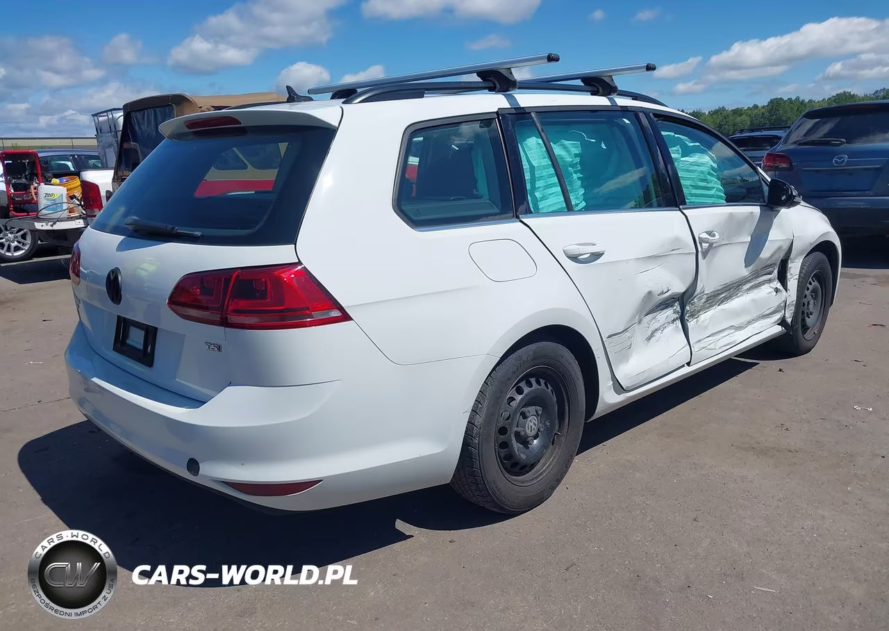 2016 Volkswagen Golf Sportwagen Tsi Se 4-Door VIN:3VWC17AU2GM515140 - 4