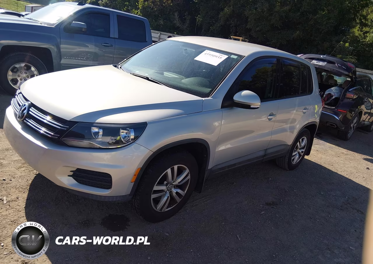 2013 Volkswagen Tiguan S VIN:WVGAV3AX7DW562740 - 2