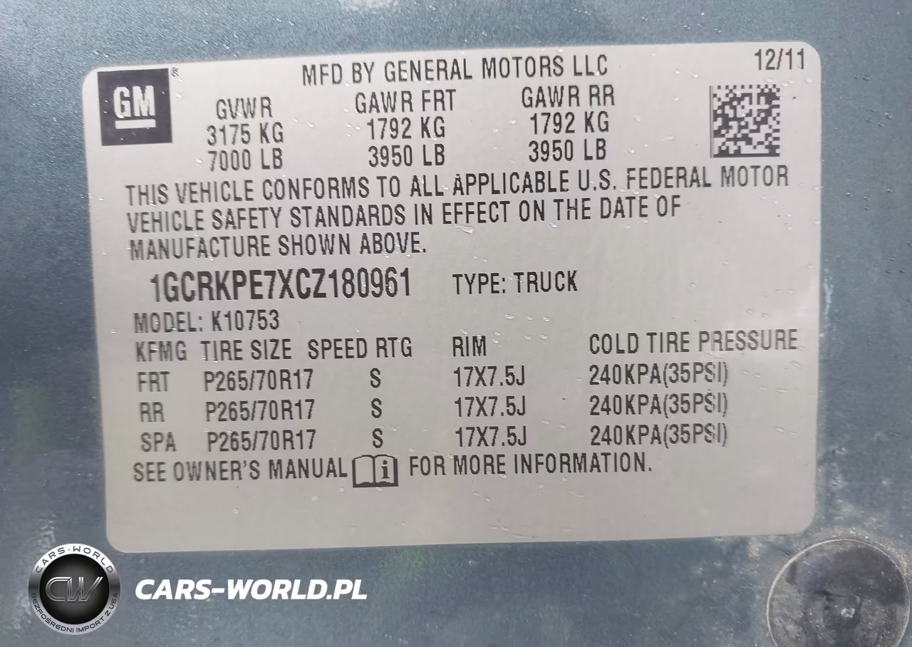 2012 Chevrolet Silverado 1500 Work Truck VIN:1GCRKPE7XCZ180961 - 9