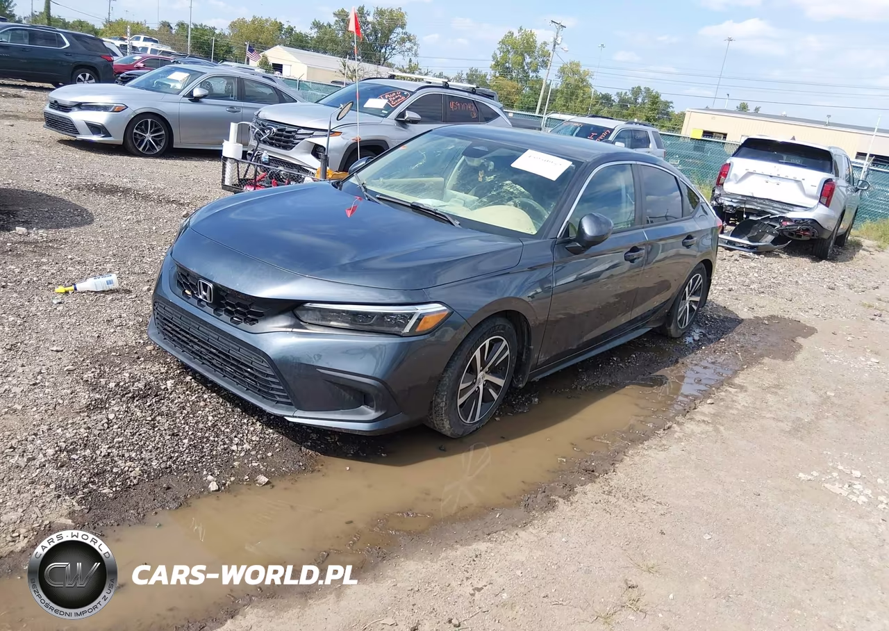 2023 Honda Civic Lx VIN:19XFL2H55PE011140 - 2