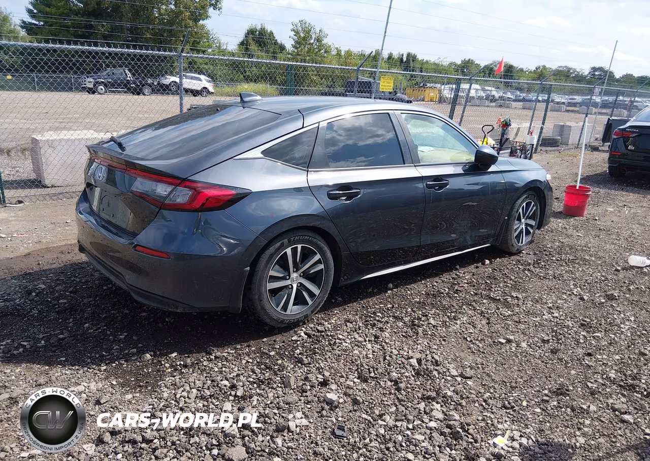2023 Honda Civic Lx VIN:19XFL2H55PE011140 - 4