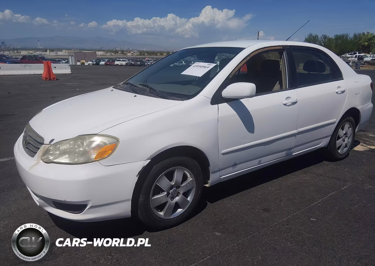 2004 Toyota Corolla Le VIN:1NXBR32E54Z329683 - 2