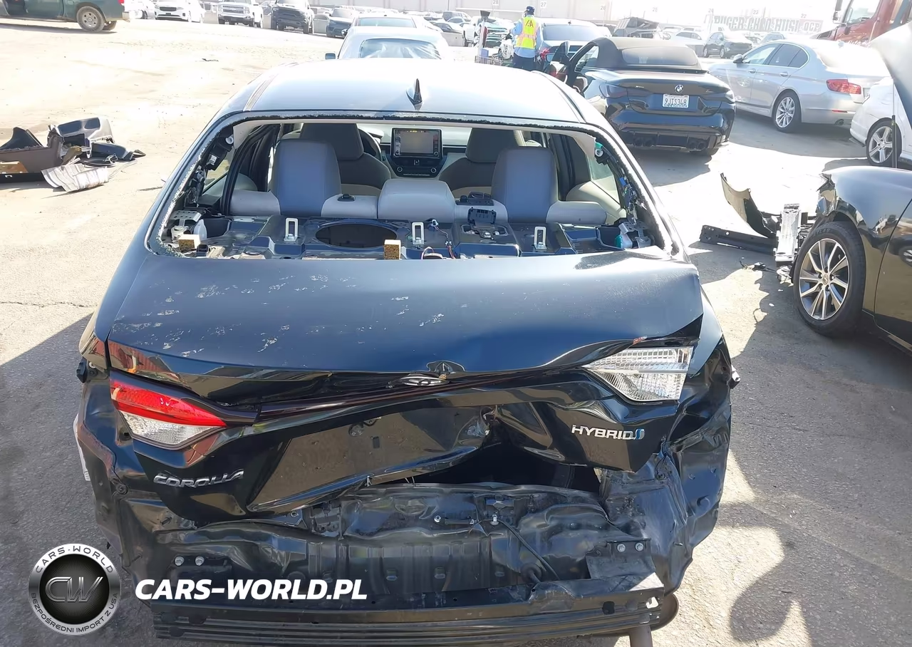 2021 Toyota Corolla Hybrid Le VIN:JTDEAMDE5MJ013312 - 17