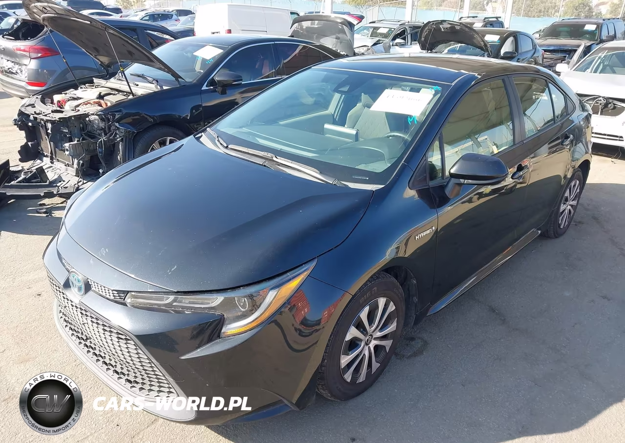 2021 Toyota Corolla Hybrid Le VIN:JTDEAMDE5MJ013312 - 2