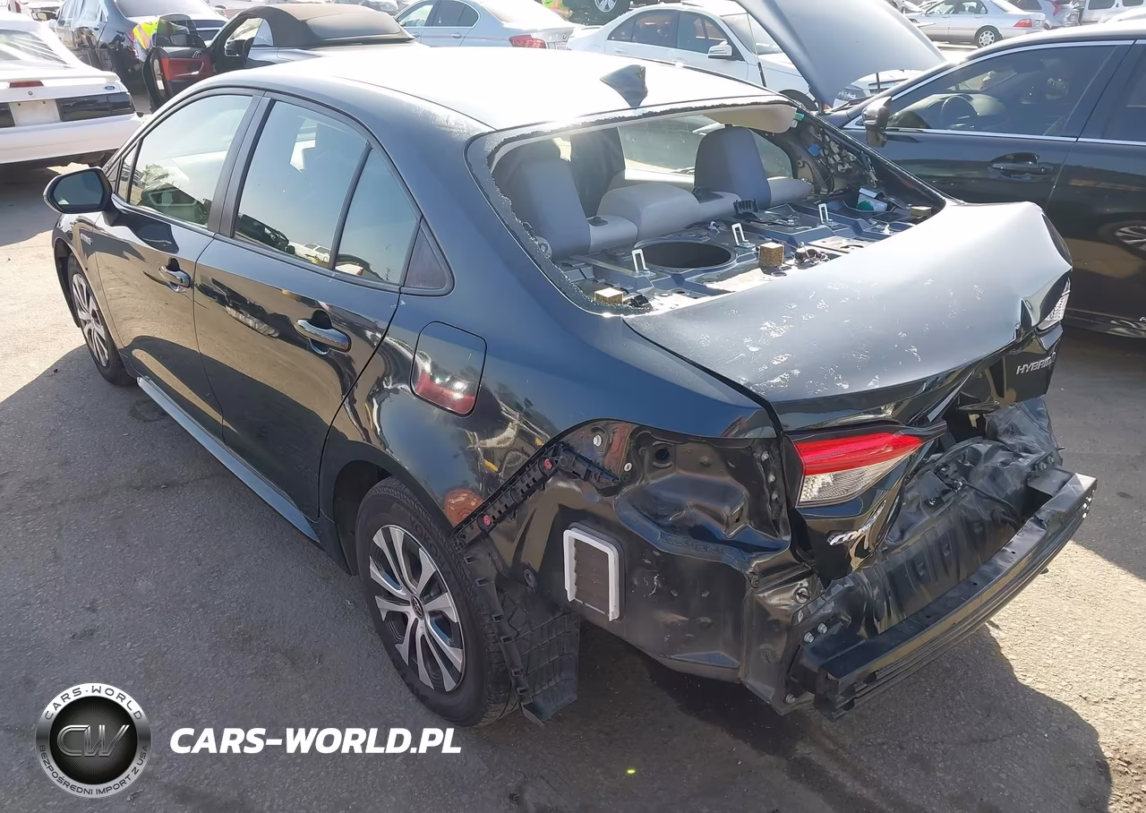 2021 Toyota Corolla Hybrid Le VIN:JTDEAMDE5MJ013312 - 3
