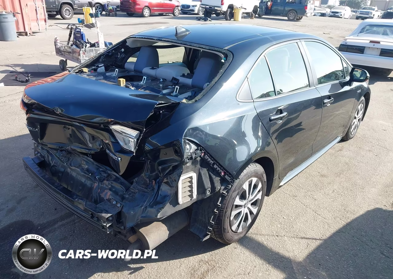 2021 Toyota Corolla Hybrid Le VIN:JTDEAMDE5MJ013312 - 4